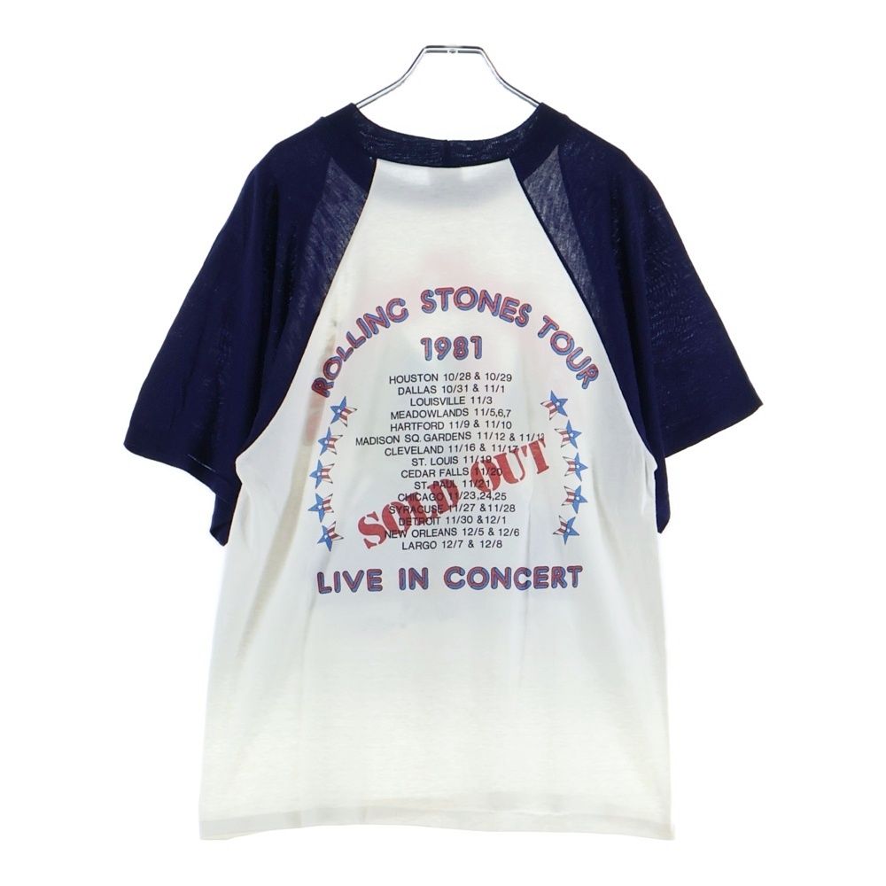 VINTAGE (ヴィンテージ) 80S THE ROLLING STONES 1981 TOUR ローリング