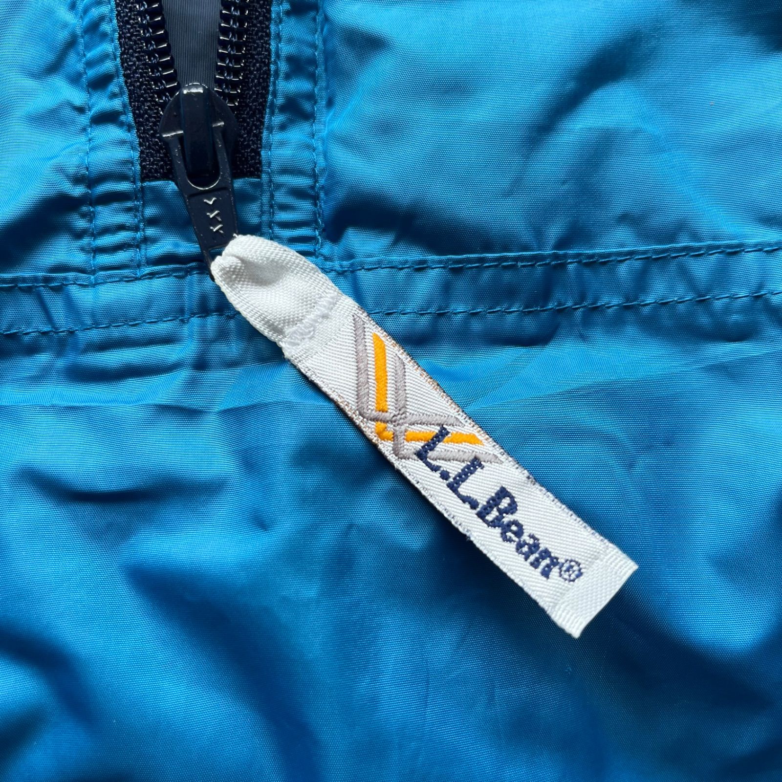llbean エルエルビーン ナイロンベスト 90s 00s ハーフzip パフボール 