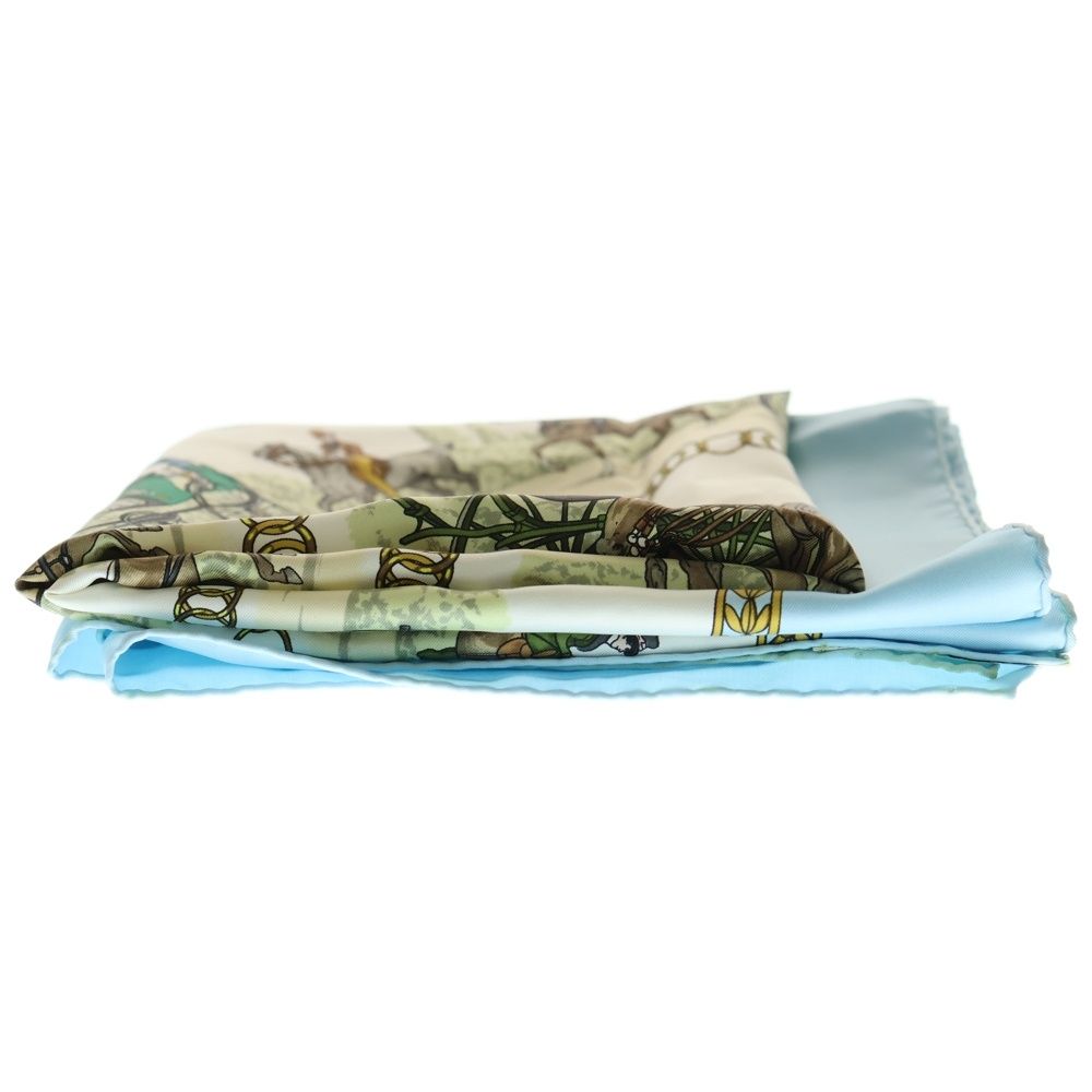 HERMES (エルメス) カレ90 馬着と馬装 LA PROMENDE DE LOMGCHAMPS  