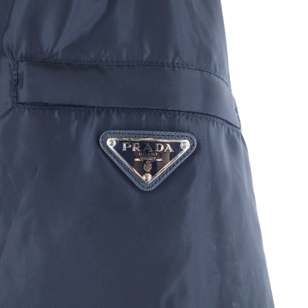 PRADA ナイロンジャケット　2024s SGN521 PRADA (プラダ) 24SS 三角プレートナイロンジップアップブルゾン
