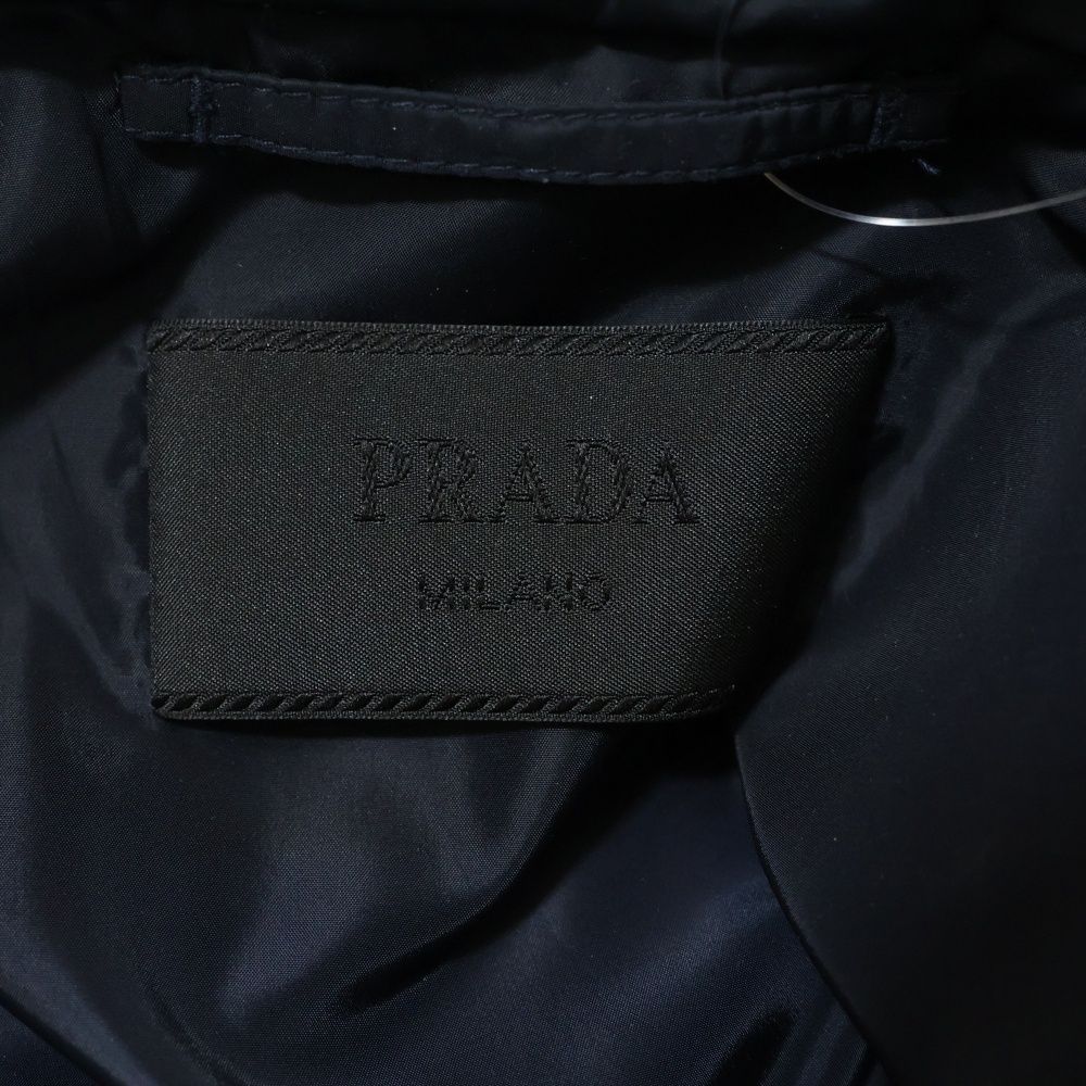 PRADA ナイロンジャケット　2024s SGN521 PRADA (プラダ) 24SS 三角プレートナイロンジップアップブルゾン