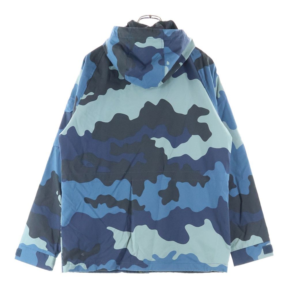 【新品未使用】A BATHING APE マウンテンパーカー カモ柄 ネイビー A BATHING APE (アベイシングエイプ) CAMO マウンテンパーカー