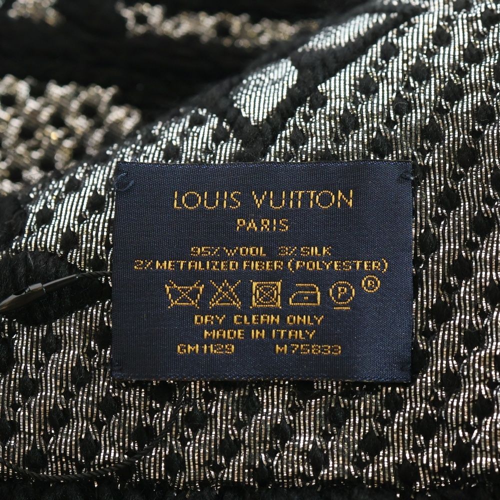 LOUIS VUITTON (ルイヴィトン) エシャルプ ロゴマニア シャイン