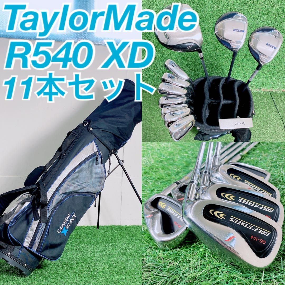 ゴルフクラブ メンズセット 初心者 テーラーメイド R540 XD N1795