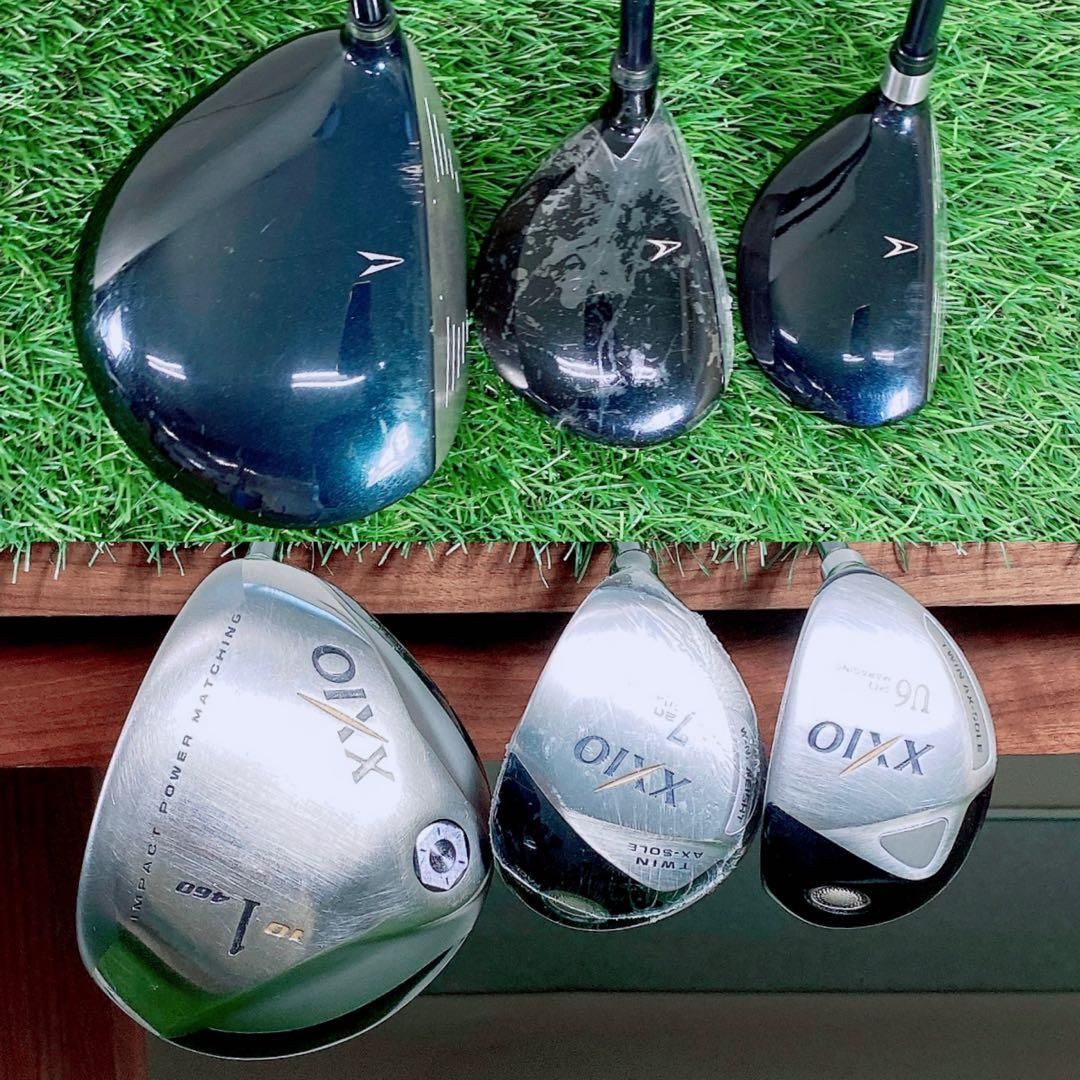 ゴルフクラブ メンズセット 初心者 ゼクシオ MP400 200 N1793 - メルカリ
