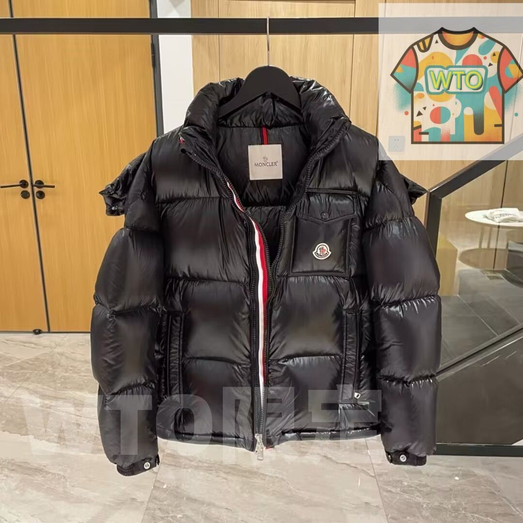 MONCLER ブラック ダウンジャケット　BADY 【1時間限定出品】 美品 MONCLER BADY シャイニーブラック ダウンジャケット 黒 - メルカリ