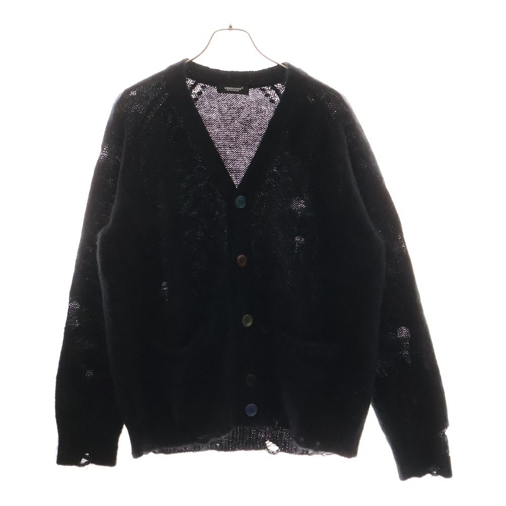 UNDERCOVER (アンダーカバー) 23AW モヘア ダメージ加工 ウール ニット