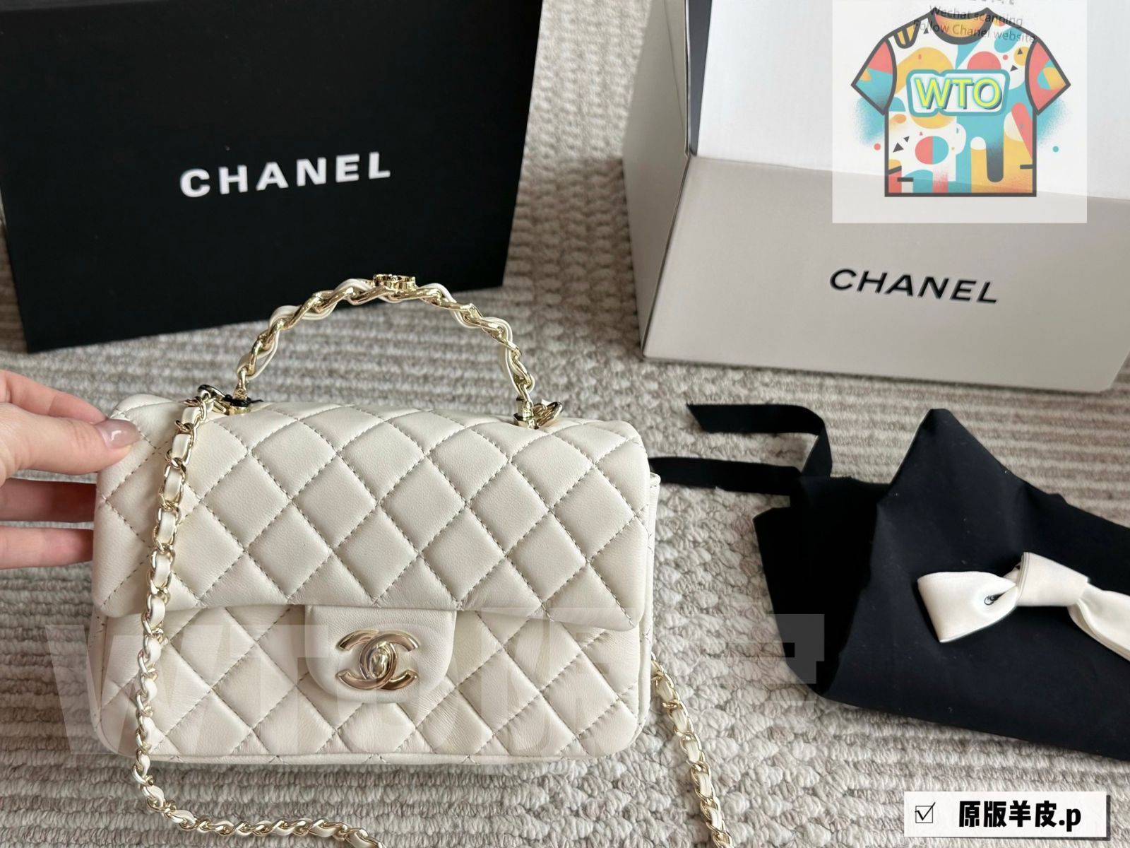 シャネル　専用 今日特価】Chanel シャネル 23k スキンチェーンハンドルCF シリーズ