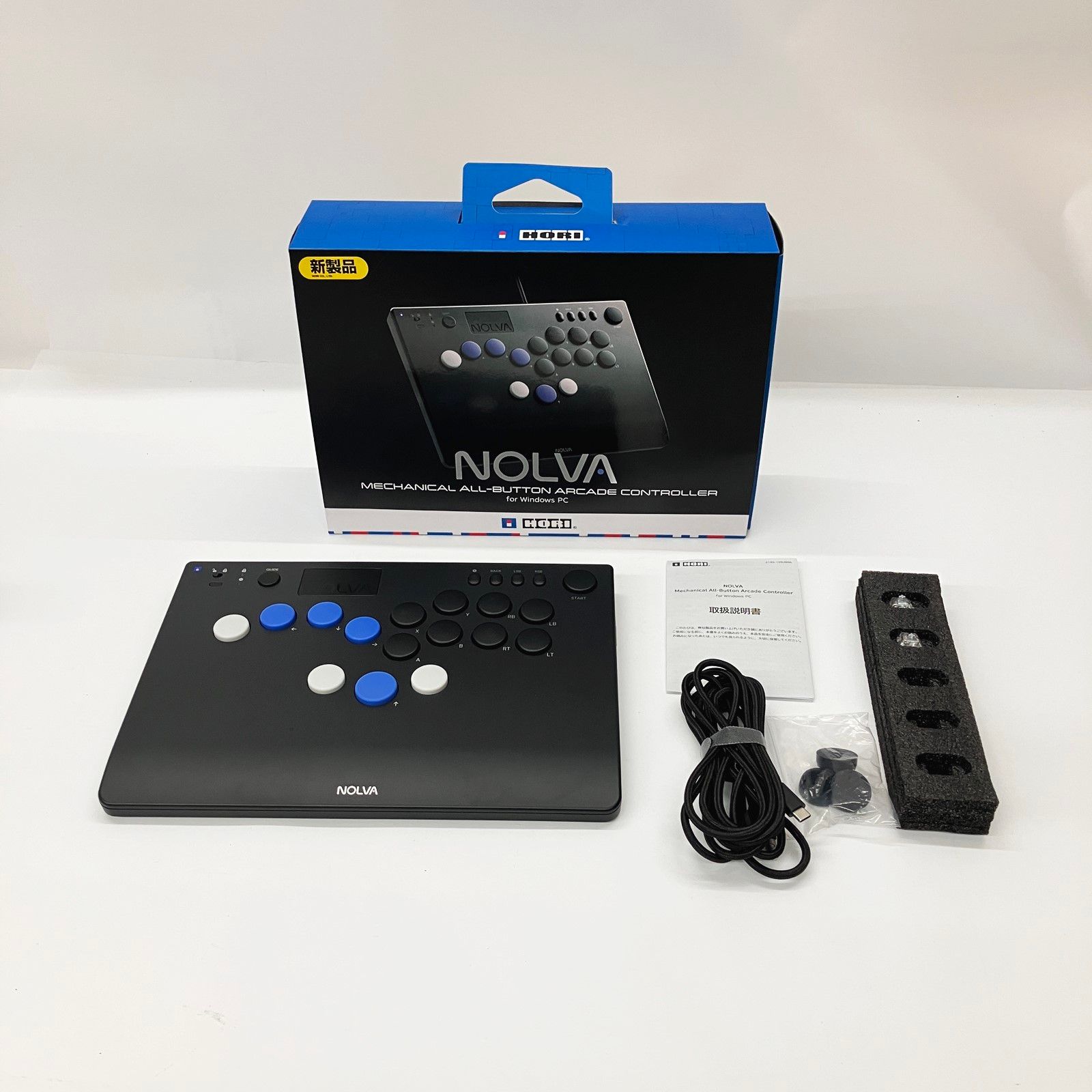 〇〇HORI ホリ NOLVA Mechanical All-Button Arcade Controller for