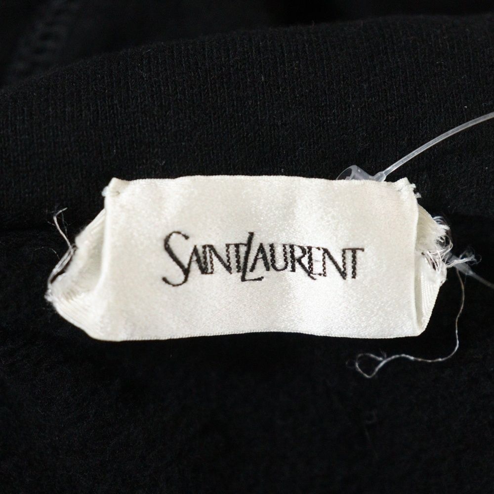 SAINT LAURENT PARIS (サンローランパリ) ロゴ刺繍 ハーフジップ