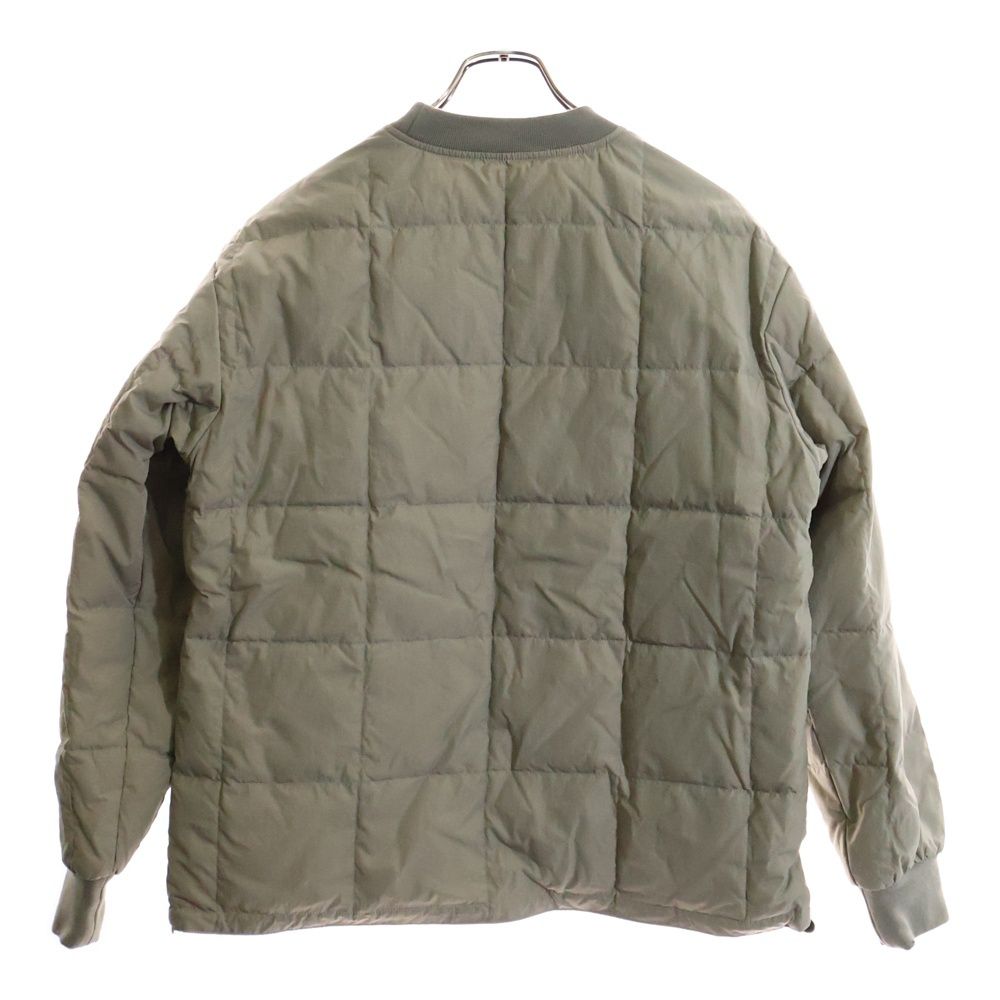 ゴルチエジーンズ/40/カーキ/柄/ロングコート/ダブルボタン/ボア襟/秋冬 ゴルチエジーンズ/40/カーキ/柄/ロングコート/ダブルボタン/ボア襟