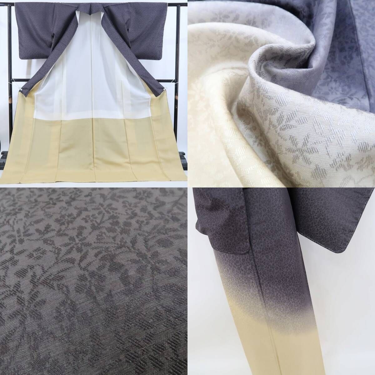 ❁tomihisa❁新品 ムガシルク 暈し 着物“新しい自分にシフト ❁tomihisa❁新品 ムガシルク 暈し 着物“新しい自分にシフト
