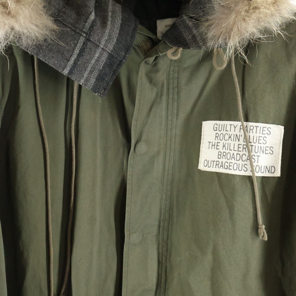 WACKO MARIA (ワコマリア) ファー付き ライナー モッズコート