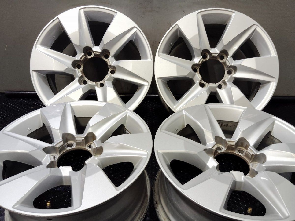 トヨタ ランクルプラド150 後期 純正ホイール 17インチ 4本 7.5