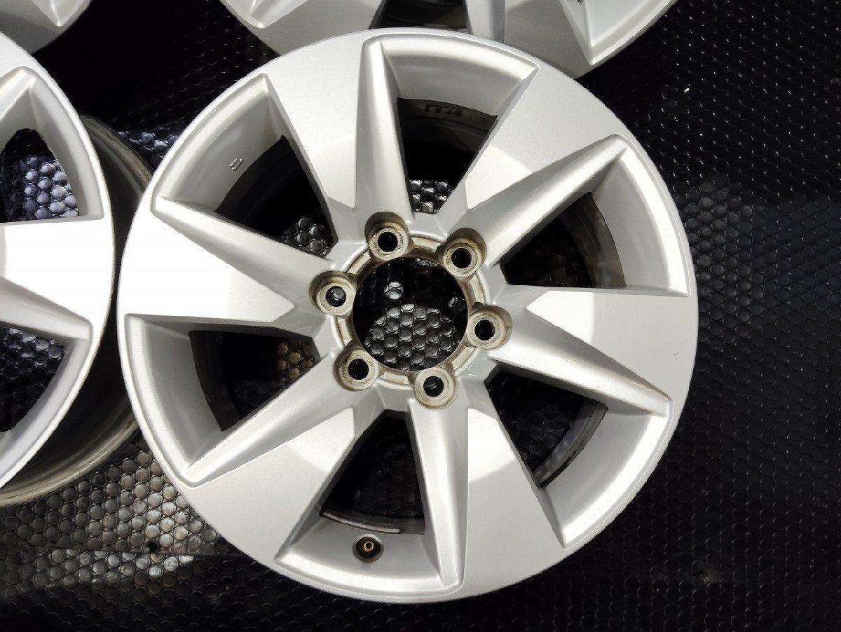 トヨタ ランクルプラド150 後期 純正ホイール 17インチ 4本 7.5