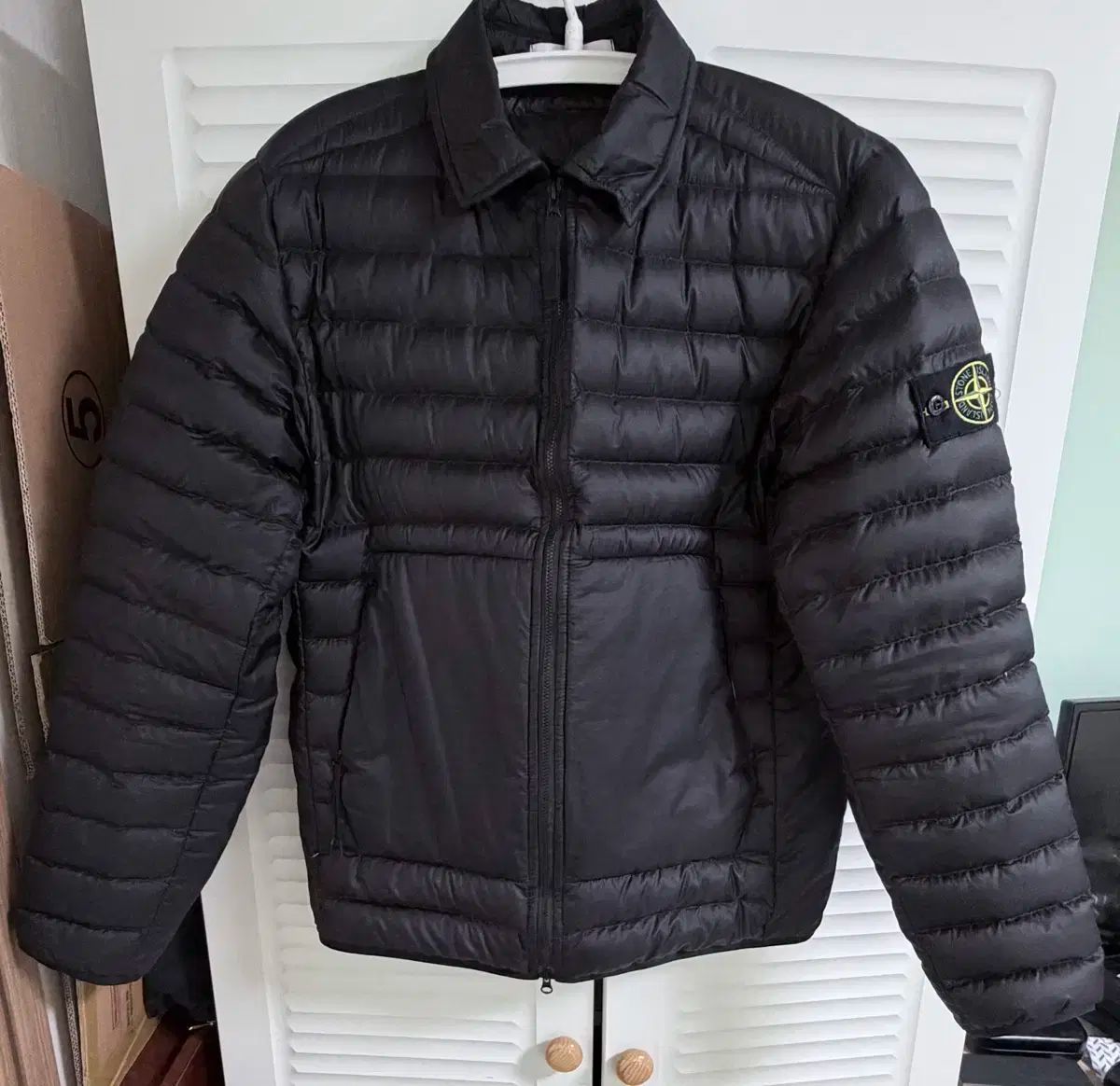 ストーンアイランド ブラック ダウンジャケット STONE ISLAND ストーンアイランド ブラック ダウン ジャケット - メルカリ