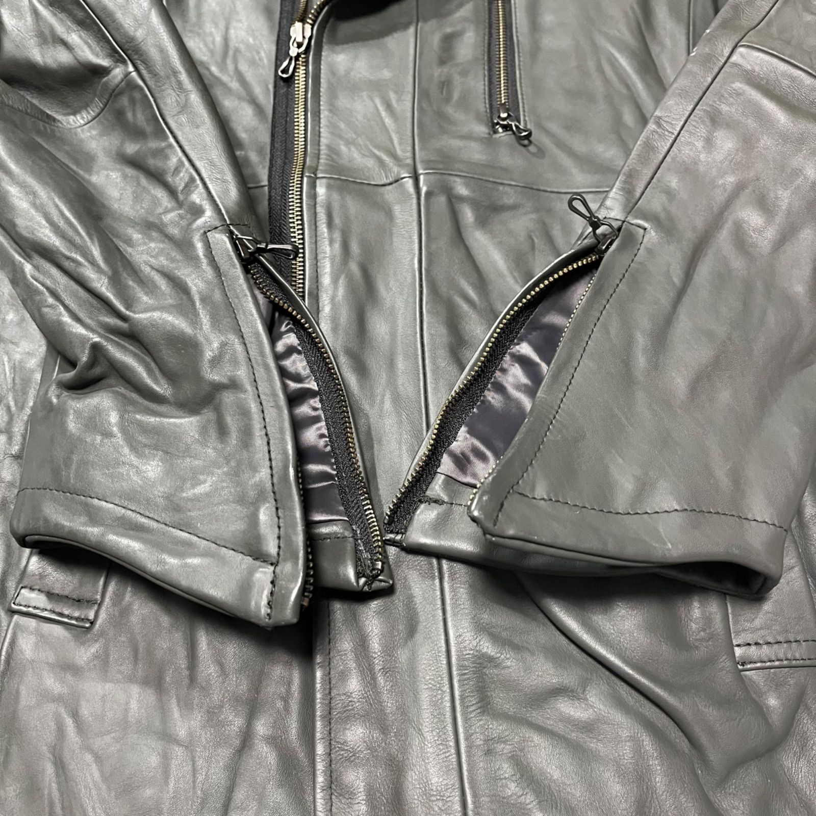 Tornado Mart トルネードマート レザーコート ロングコート ダブル