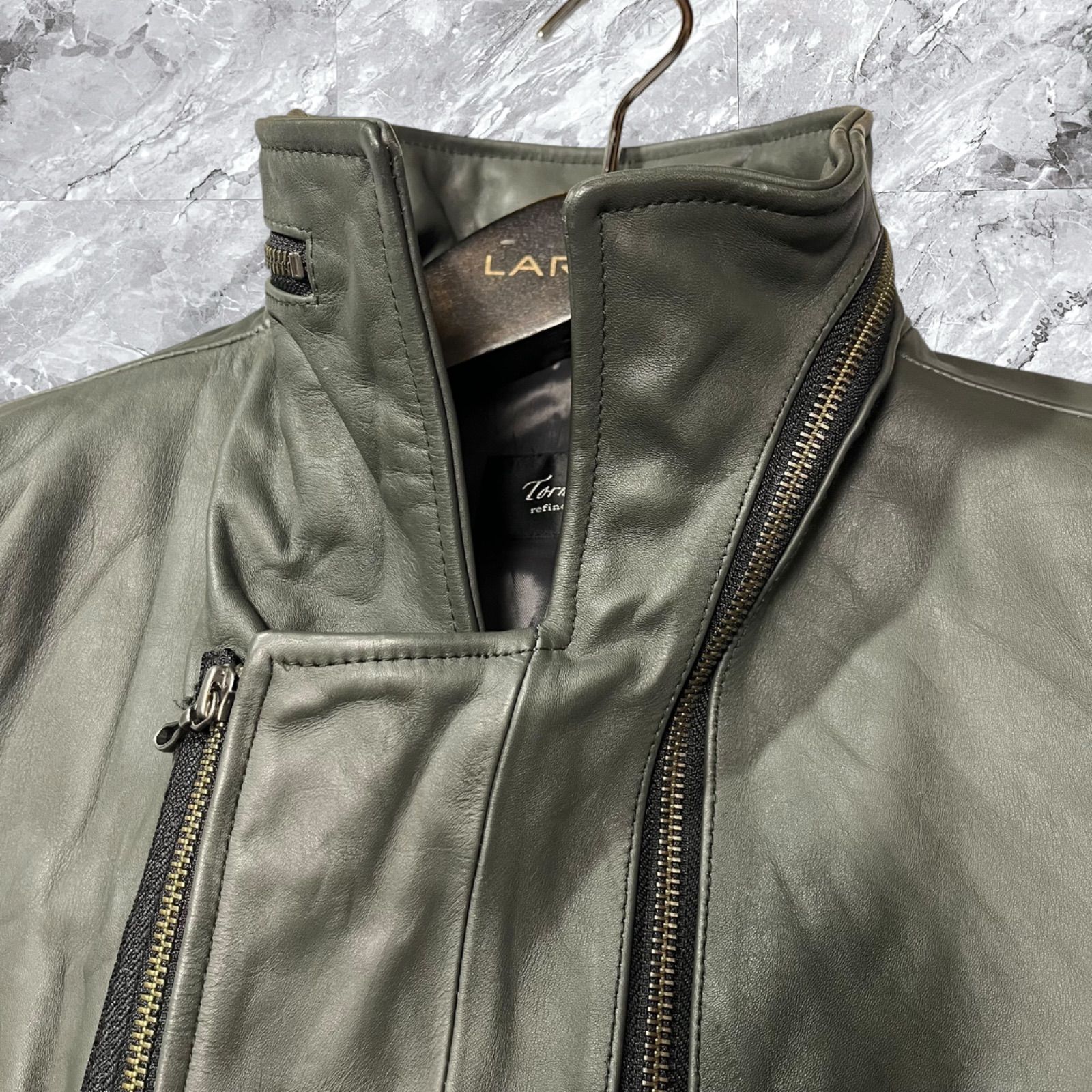 Tornado Mart トルネードマート レザーコート ロングコート ダブル