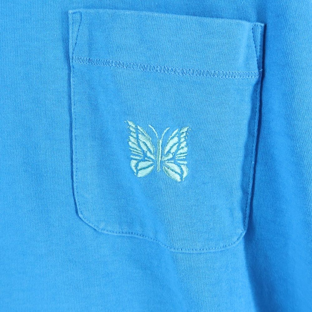 Needles (ニードルス) 22SS Papillon embroidery ロゴ刺繍半袖Tシャツ
