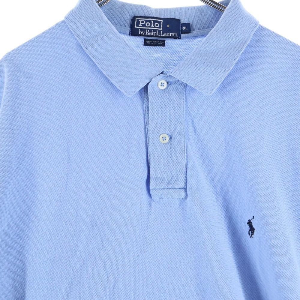 POLO RALPH LAUREN (ポロラルフローレン) ロゴ刺繍 コットン 半袖