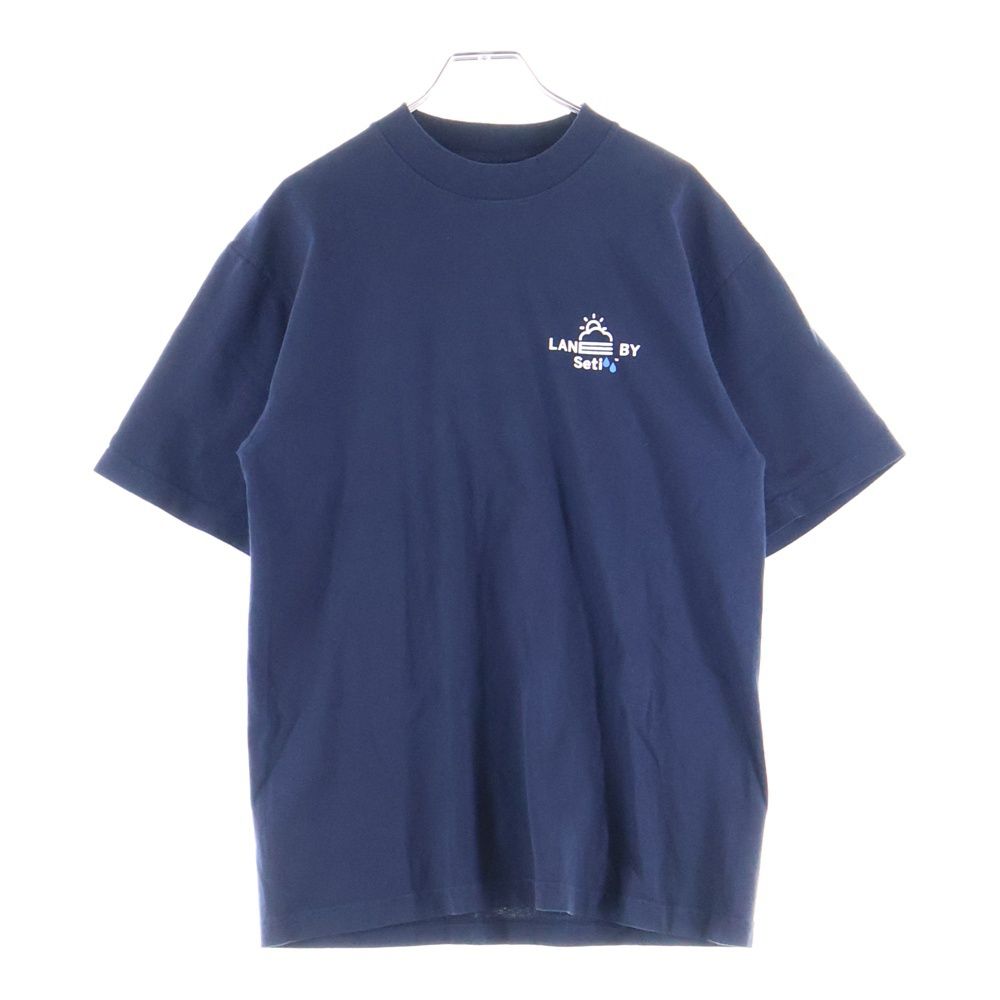 Setinn LANE BY ALWAYTH Tシャツ ネイビーのみ LANE BY BROCHURE (レーンバイブローシュアー) ×ALWAYTH ×Setinn PROOF