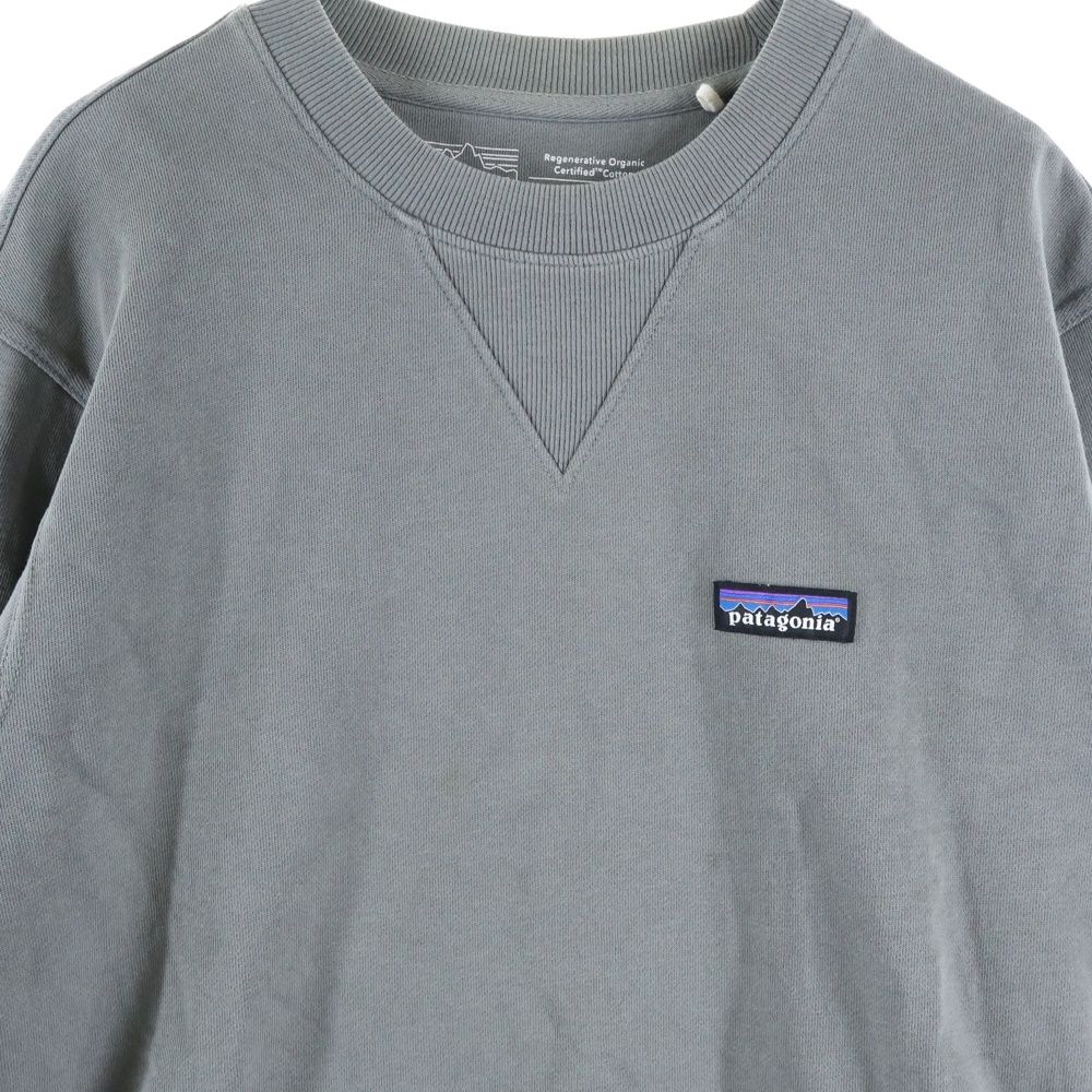 PATAGONIA (パタゴニア) 23SS ロゴ刺繍 クルーネックスウェット