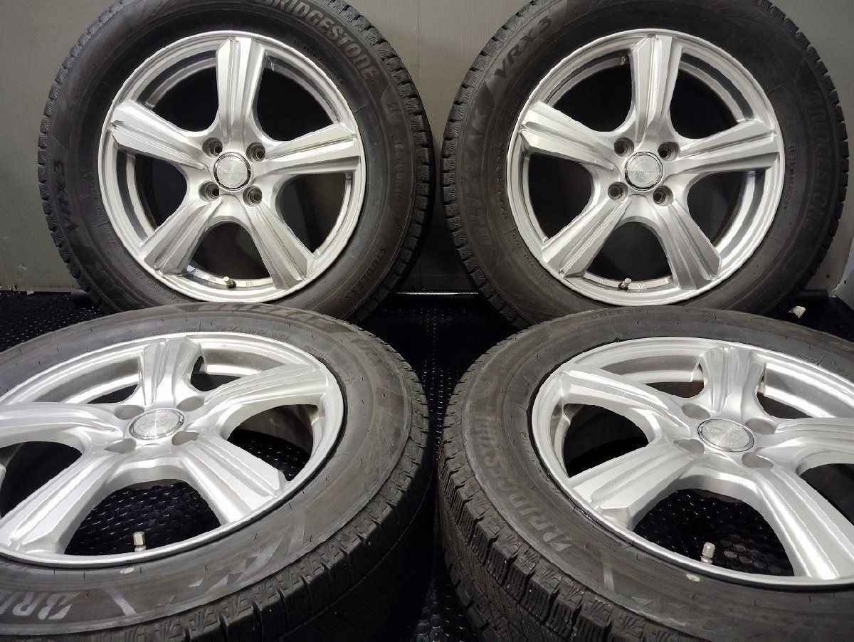 BS BLIZZAK VRX3 195/65R16】スタッドレス 【DUNLOP VIOLENTO 16インチ