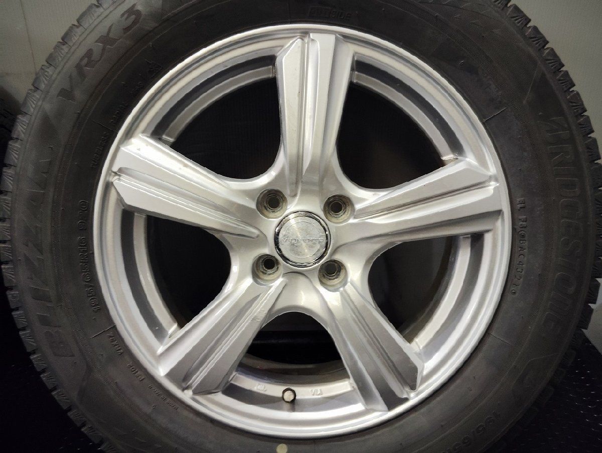BS BLIZZAK VRX3 195/65R16】スタッドレス 【DUNLOP VIOLENTO 16インチ 
