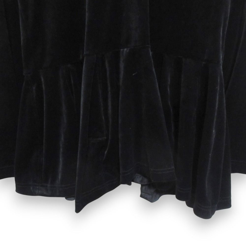 美品 23AW COMME des GARCONS コムデギャルソン ベロア 長袖 ペプラム