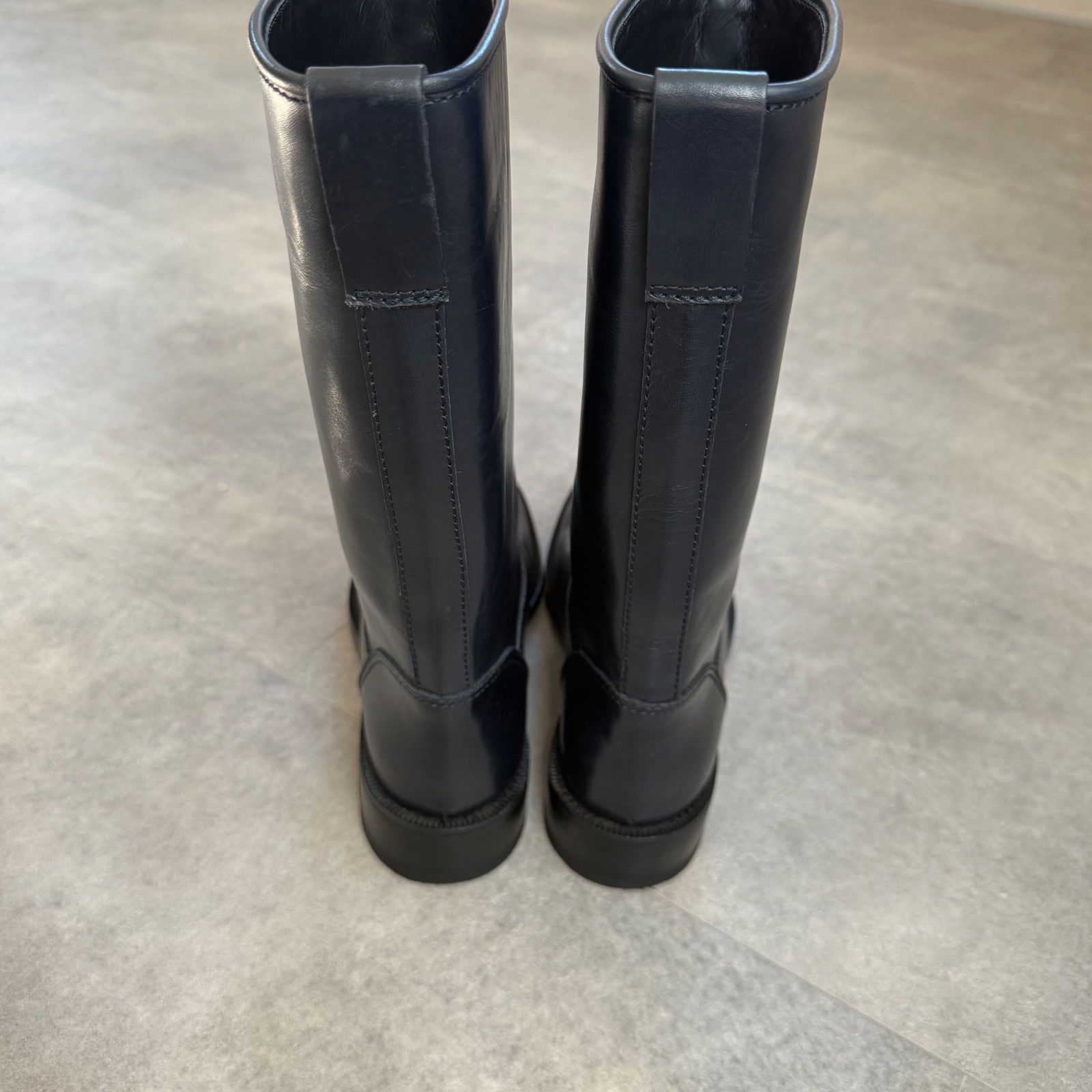 美品 BOTTEGA VENETA ボッテガヴェネタ イントレチャート ロングブーツ