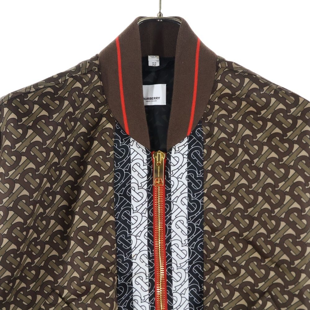 BURBERRY (バーバリー) TBモノグラム ナイロンボンバージャケット