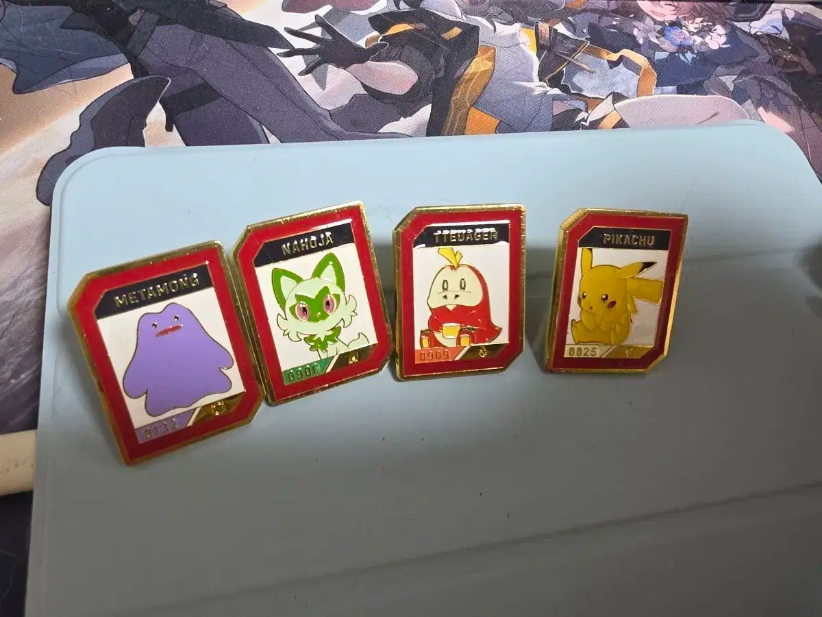 韓国 ポケモン メタル ピンバッジ 10種セット イサックトースト
