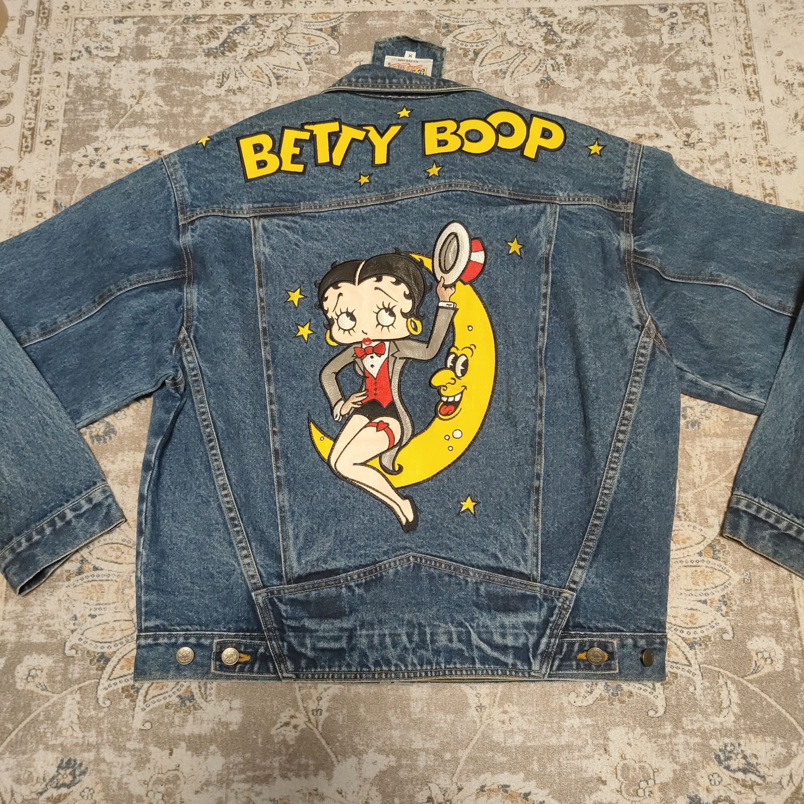 レア！希少　Betty Boop デニムジャケット　90年代　ベティーちゃん レア！希少 Betty Boop デニムジャケット 90年代 ベティーちゃん 激