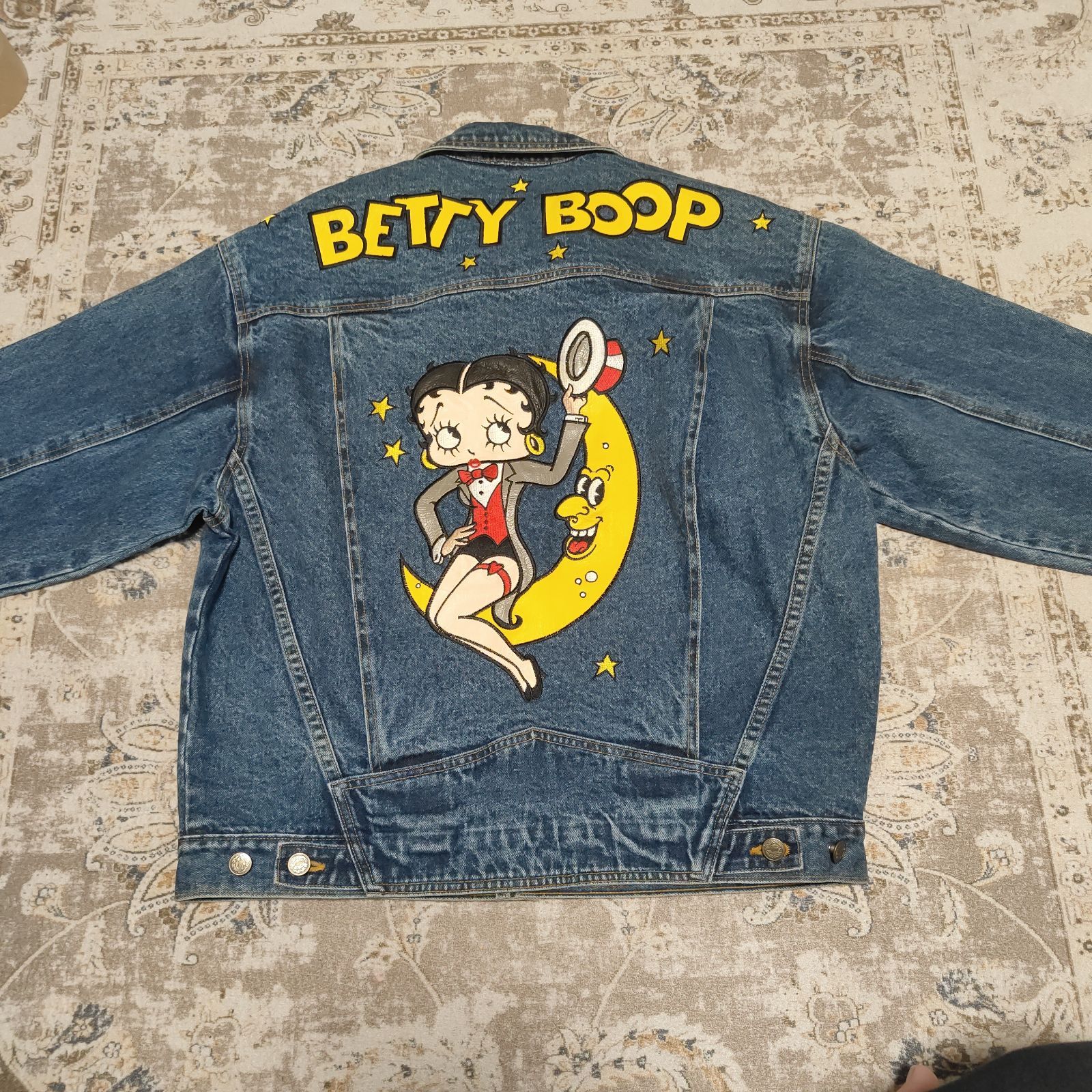 希少品 excelled デニムジャケット ジージャン BETTY BOOP
