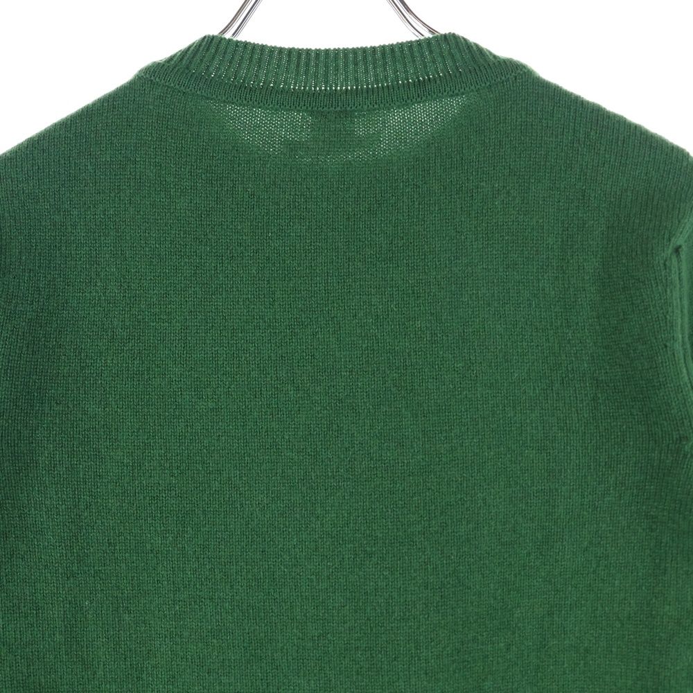 HERMES (エルメス) Hリフト カシミヤ ニットセーター グリーン