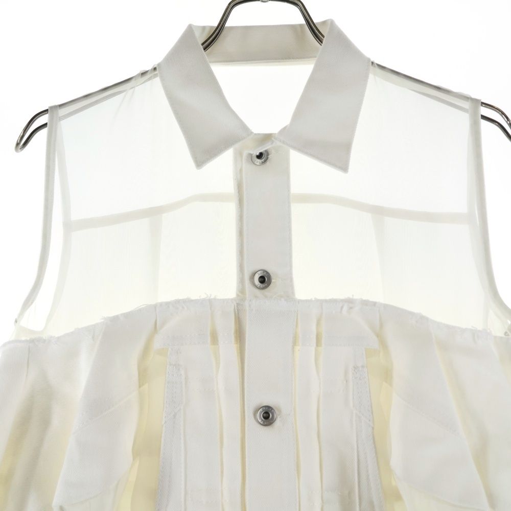 Sacai (サカイ) 25SS Denim Mix Shirt デニムミックスシャツ