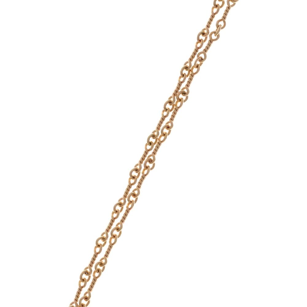 CHROME HEARTS クロムハーツ 22K ツイストチェーン 16インチ CHROME HEARTS クロムハーツ ツイストチェーン 22K 16inch | chromehearts