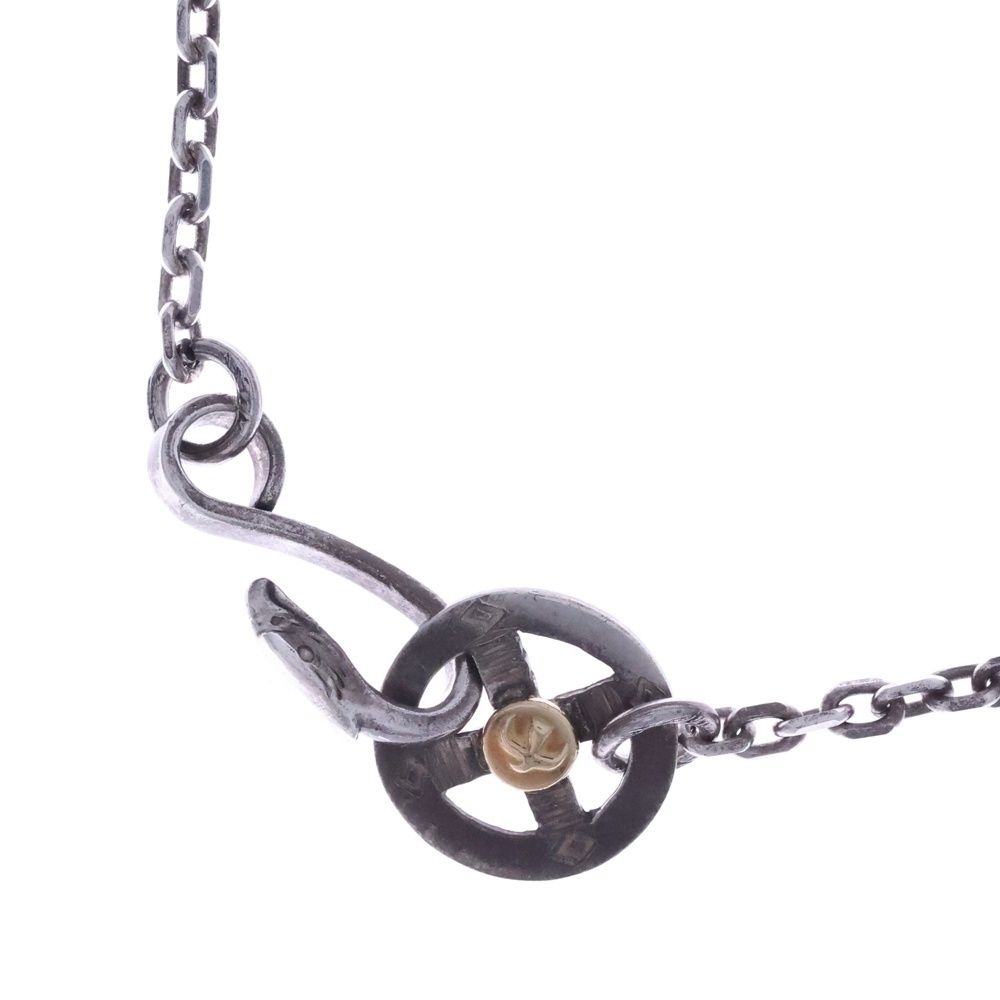 goro's (ゴローズ) メタル付きホイール細角チェーン ネックレス