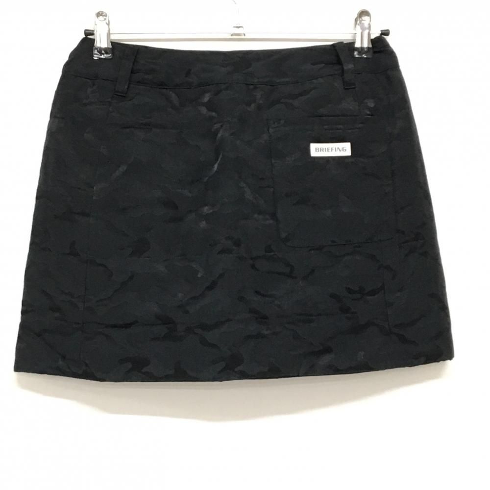 高品質 【超美品】ブリーフィング 中綿リバーシブルスカート 黒