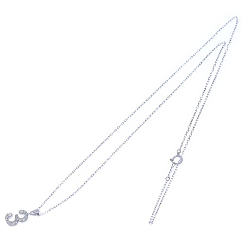 EYEFUNNY (アイファニー) ダイヤモンドナンバー No.3 ダイヤ付チェーン