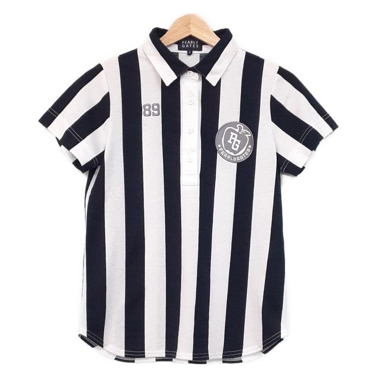 PEARLY GATES(パーリーゲイツ) 半袖ポロシャツ サイズ0 XS レディース
