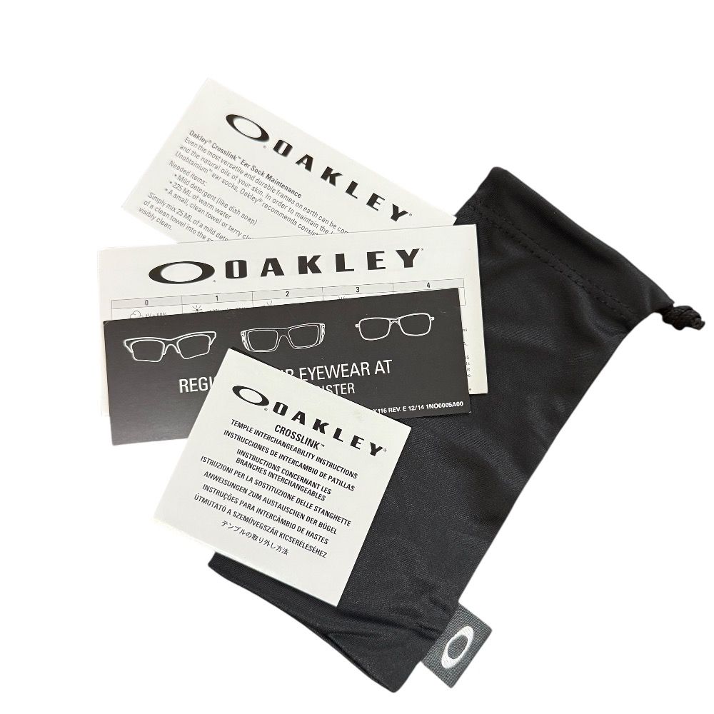 美品 OAKLEY オークリー CROSSLINK FLOAT メガネ アイウェア OX3220