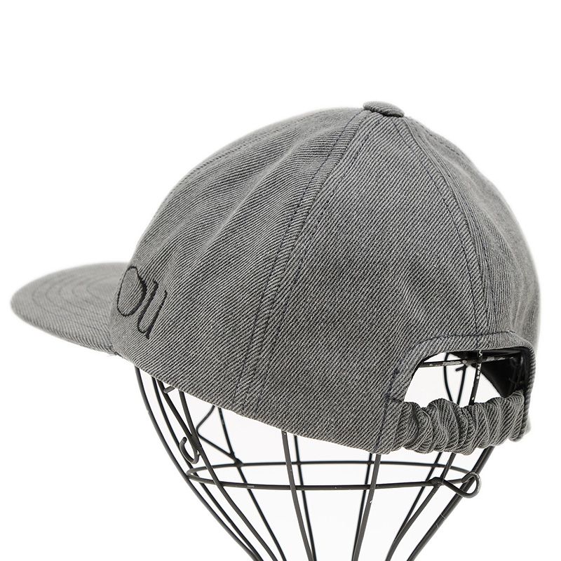 PATOU パトゥ ベースボールキャップ コットン グレー MLサイズ - メルカリ