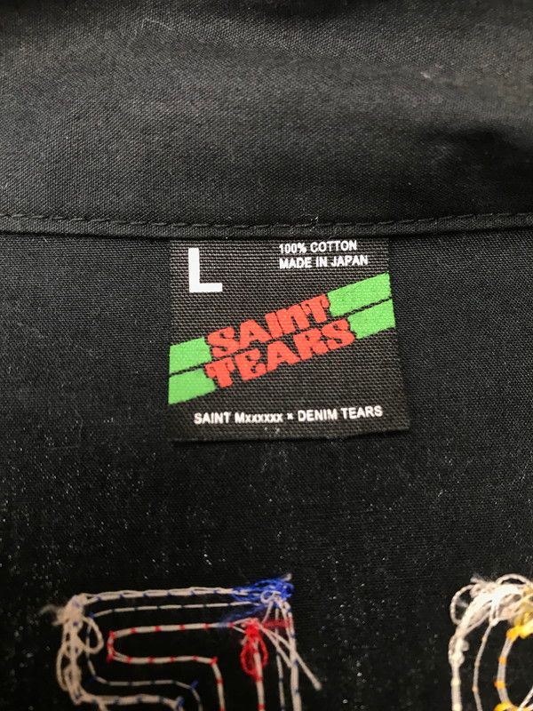 中古品】 SAINT MICHAEL セント マイケル × DENIM TEARS デニム