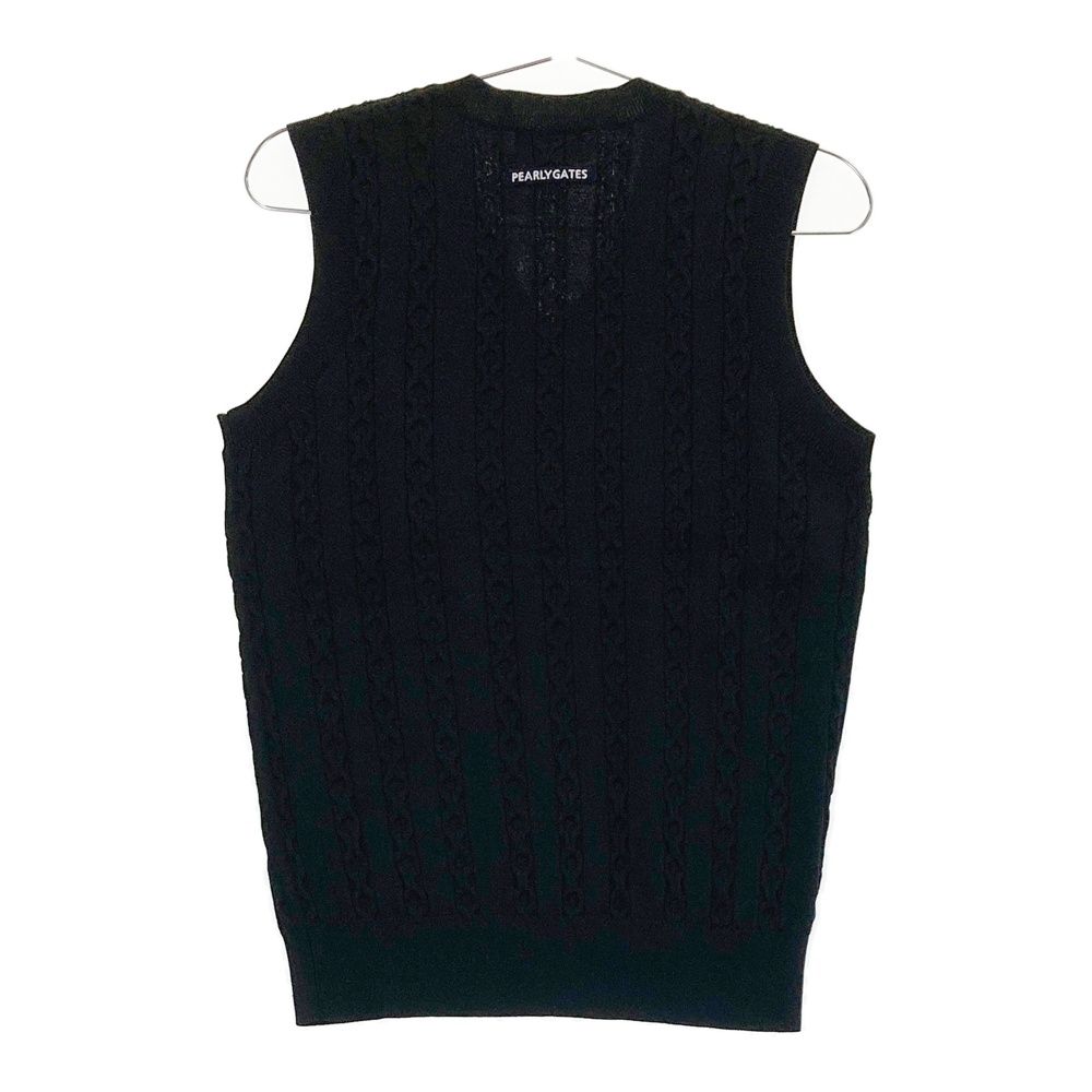 サイズ：0 PEARLY GATES パーリーゲイツ 2023年モデル ニットベスト