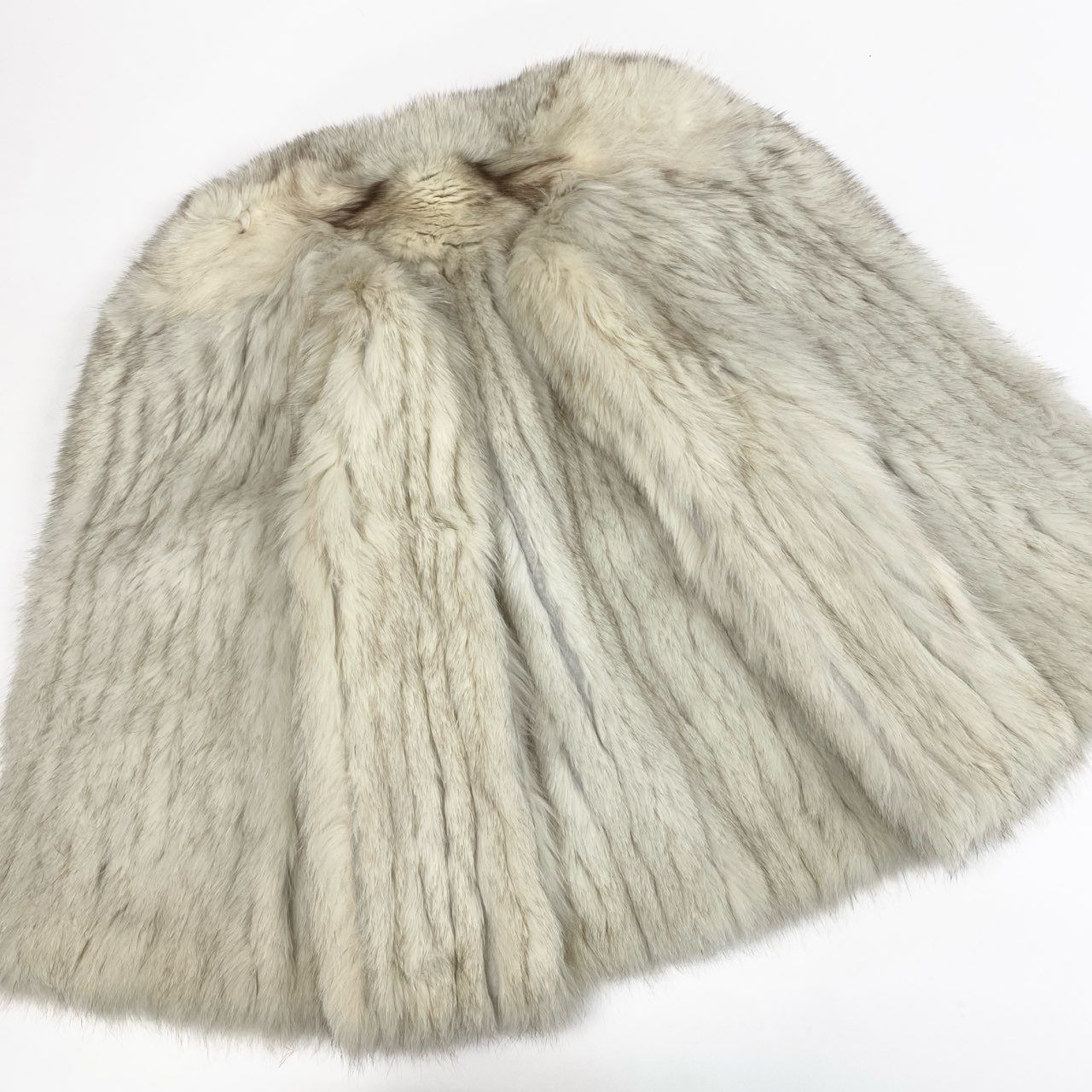 49k19 SAGA FOX サガフォックス 銀サガ ブルーフォックス ファーコート