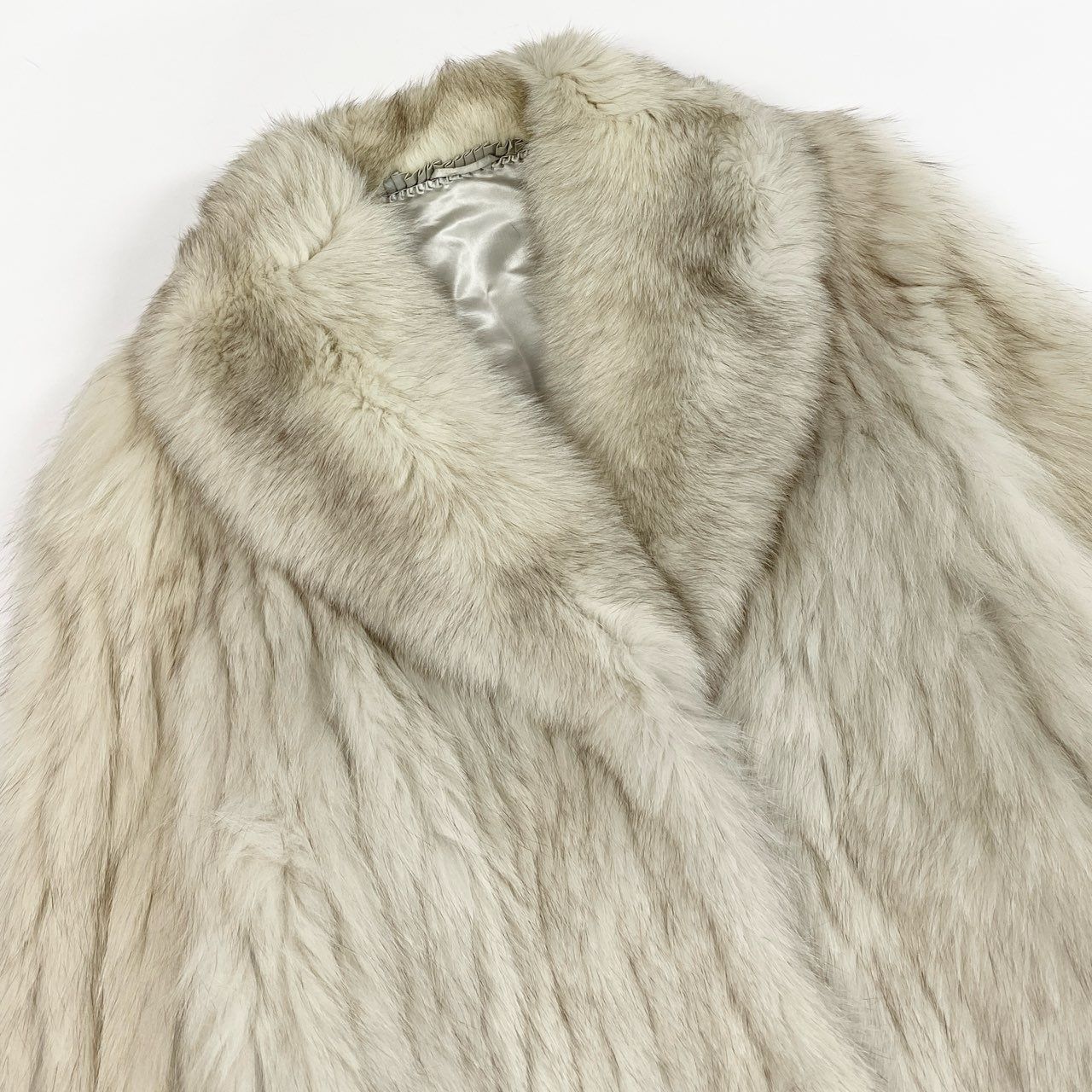 49k19 SAGA FOX サガフォックス 銀サガ ブルーフォックス ファーコート