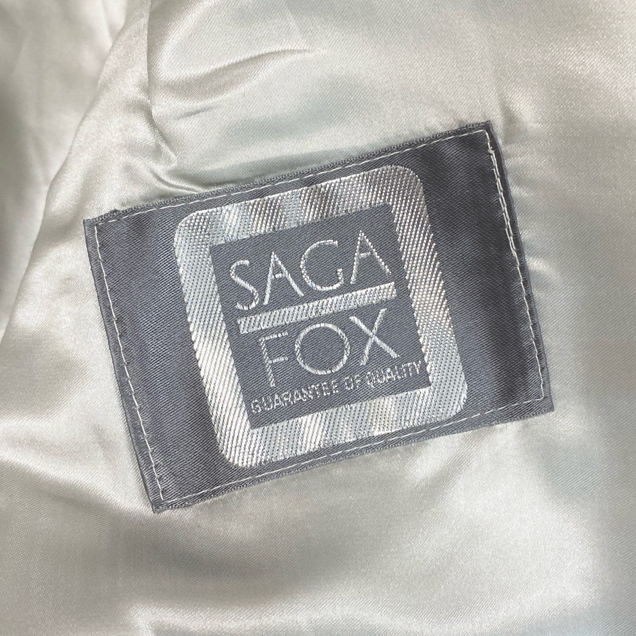 49k19 SAGA FOX サガフォックス 銀サガ ブルーフォックス ファーコート