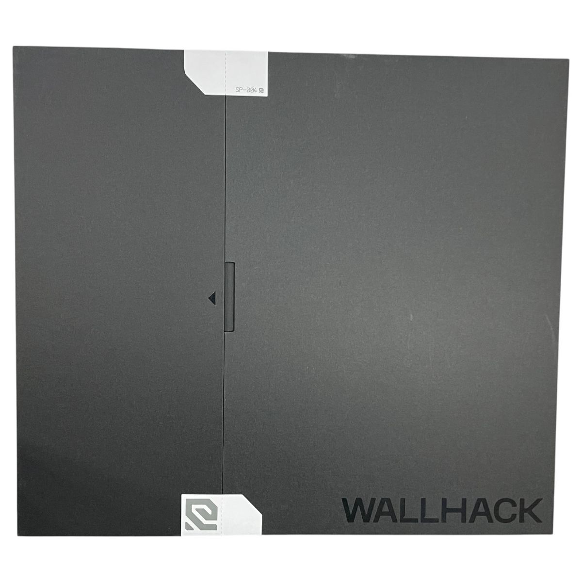 PC周辺機器 WALLHACK SP-004 ブラック ガラスマウスパッド