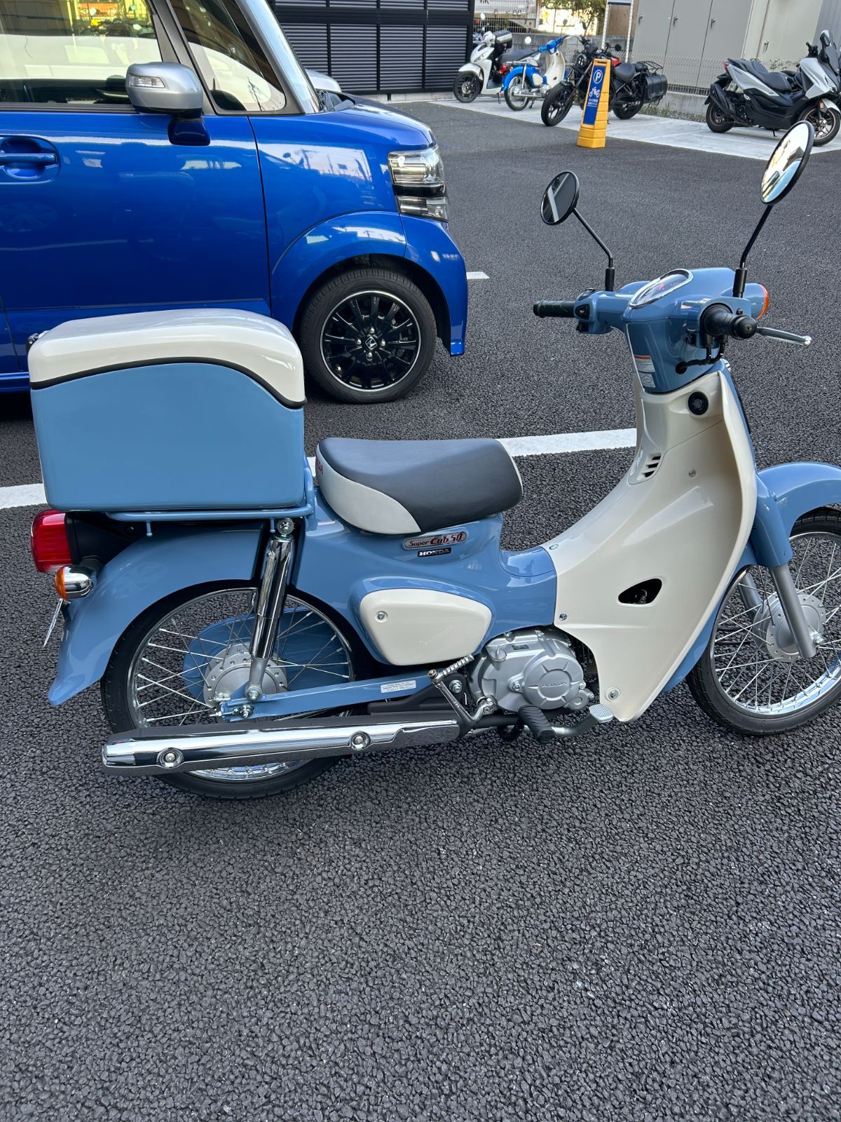 日本製 スーパーカブ50 final edition 専用 リアボックス 国産 Super